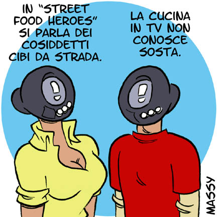 Cucina per la strada