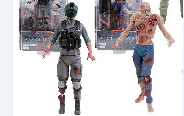 World War Z – arrivano le action figures degli zombie