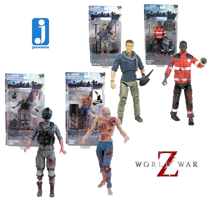 World War Z – foto action figures ufficiali