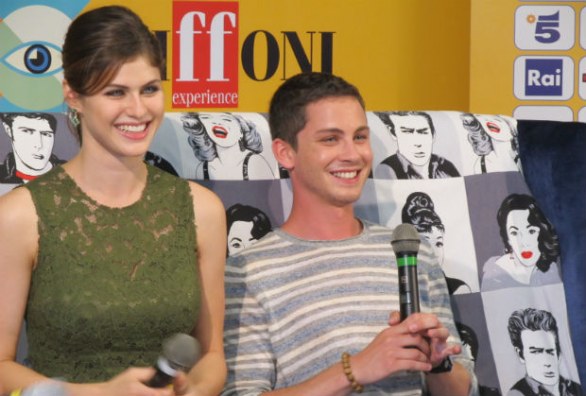 GFF 2013: Logan Lerman e Alexandra Daddario, conferenza stampa live su Cineblog
