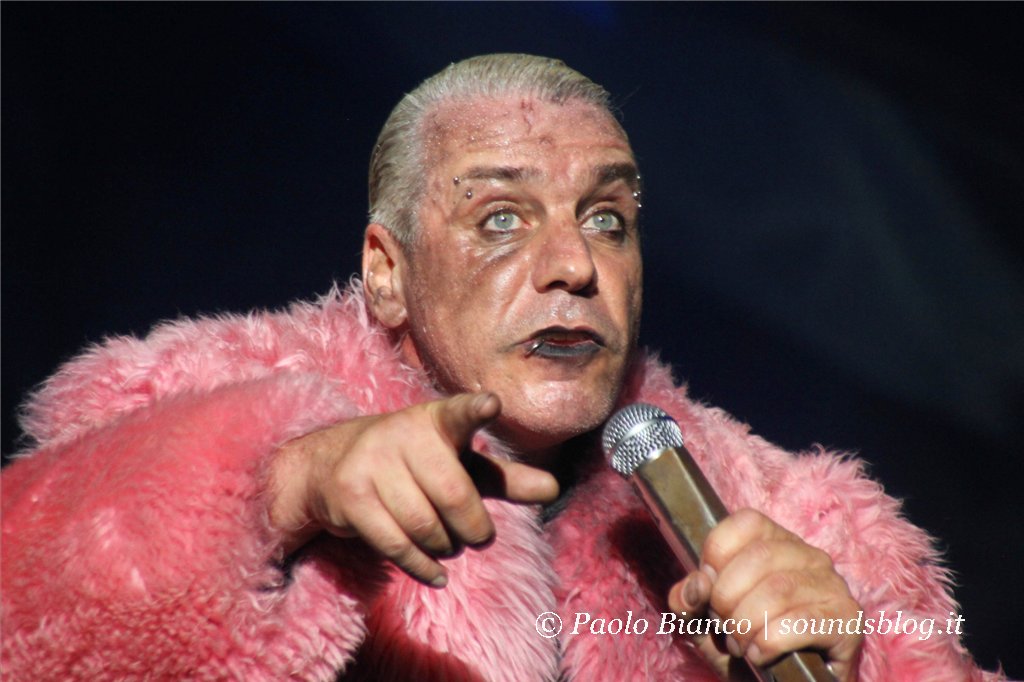 Rammstein a Roma – foto concerto alle Capannelle, 9 Luglio 2013
