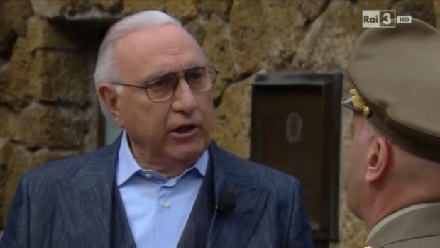 Il Viaggio, i partigiani contro Pippo Baudo: “La verità sull’attentato di Via Rasella è un’altra”