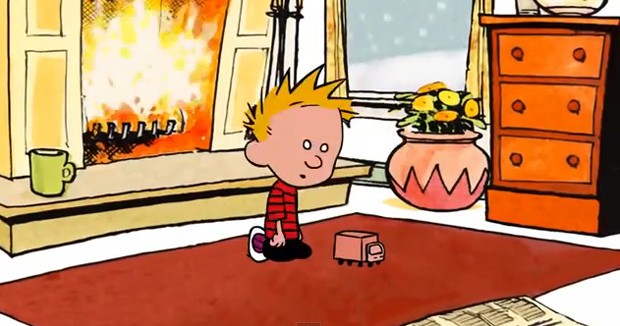 Se Calvin & Hobbes fosse un cartone animato