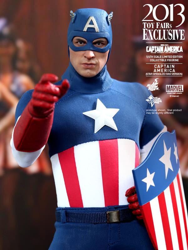 Comic-Con 2013 – foto action figure Captain America – Il primo vendicatore
