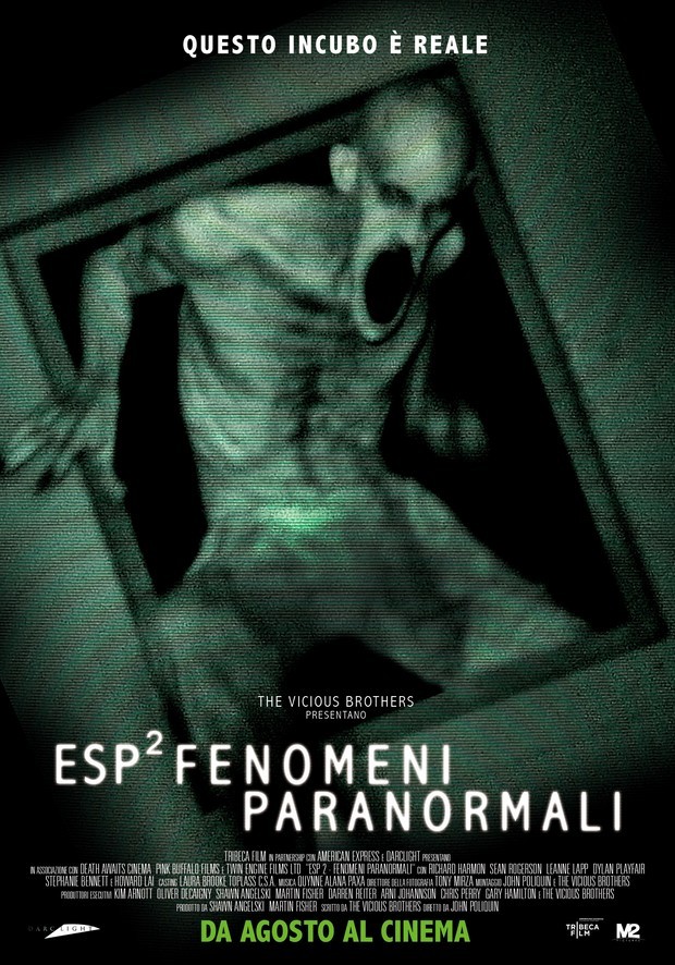 Esp2 – Fenomeni Paranormali: locandina italiana del sequel