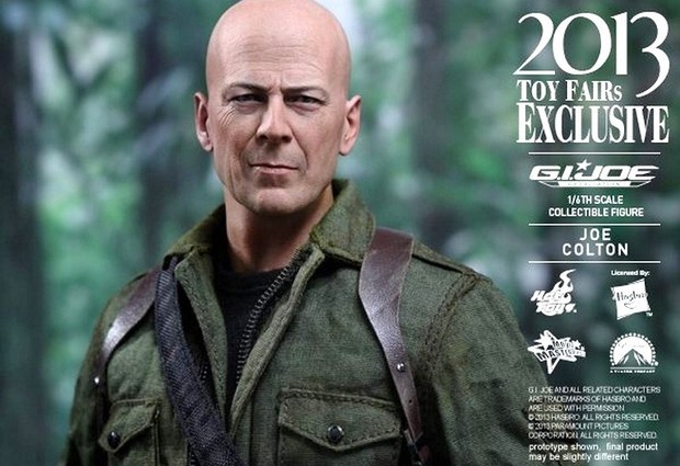 G.I. Joe – La vendetta: la nuova action figure Hot Toys di Bruce Willis