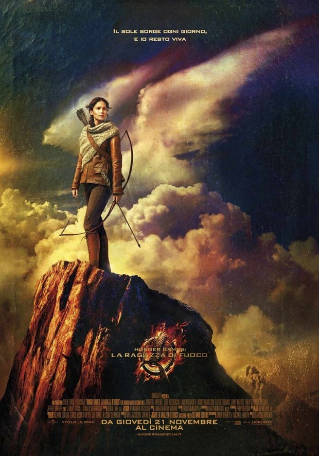 Hunger Games – La Ragazza di Fuoco: nuova locandina italiana e immagine ufficiale