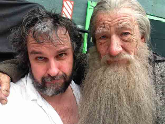 Lo Hobbit: Peter Jackson dice addio a Orlando Bloom e Ian McKellen a fine riprese