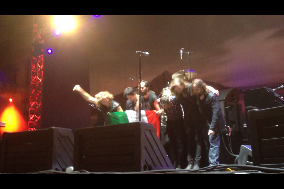 The Killers live al Lucca Summer Festival, 17 luglio 2013: live report, foto e video