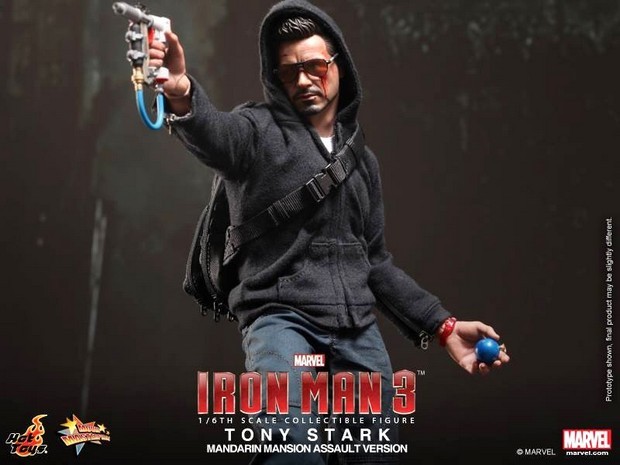 Iron Man 3: nuova action figure di Robert Downey Jr. nei panni di Tony Stark