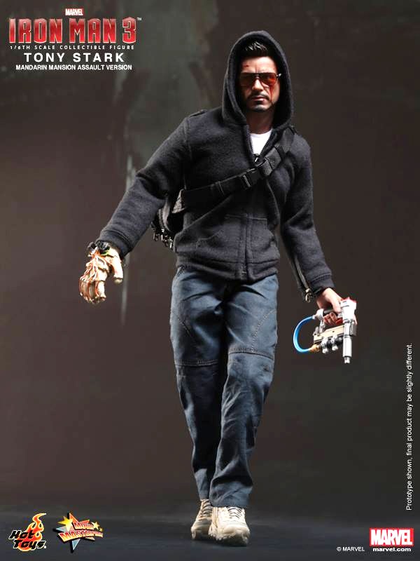 Iron Man 3: foto nuova action figure di Tony Stark