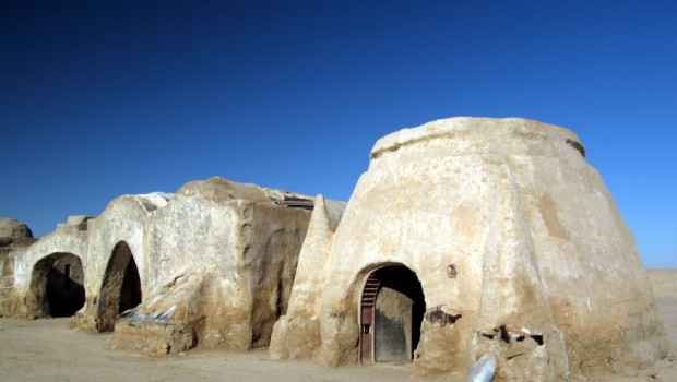 Mos Espa, la casa di Anakin Skywalker mangiata dalle dune