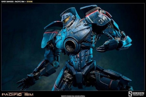 Pacific Rim – la statua del robot jaeger Gipsy Danger