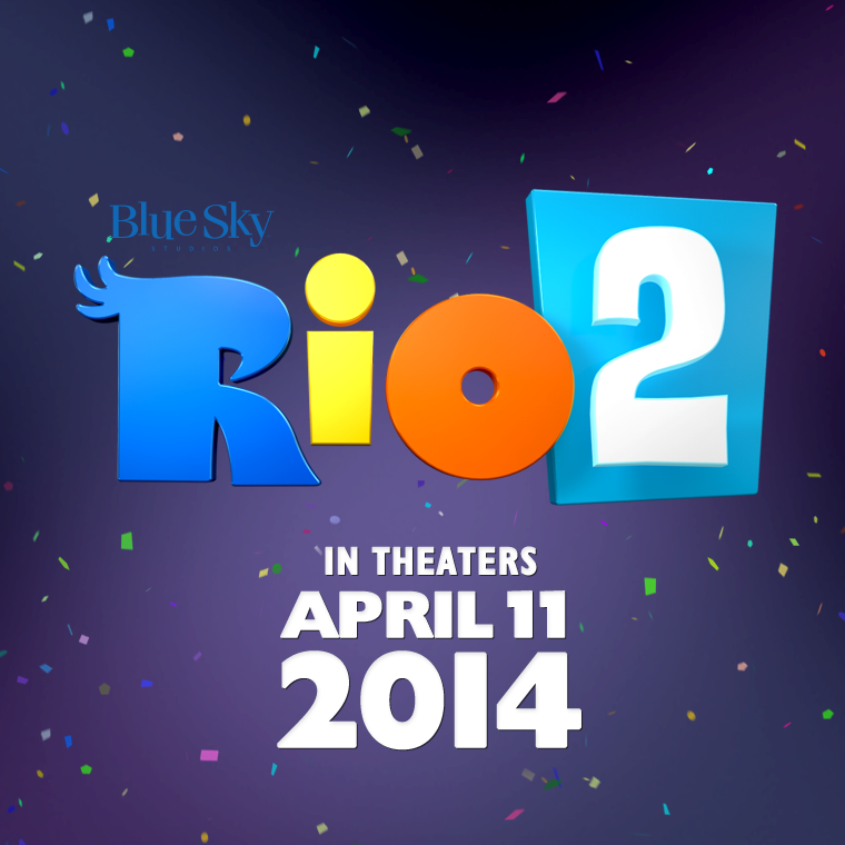 Rio 2 –  nuovo poster per il sequel d’animazione di Carlos Saldanha