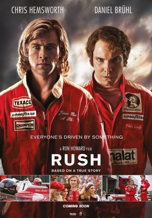 Rush – 3 nuove locandine per il film di Ron Howard sulla Formula 1