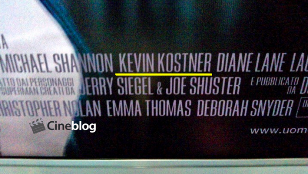 L’uomo d’acciaio e… Kevin Kostner