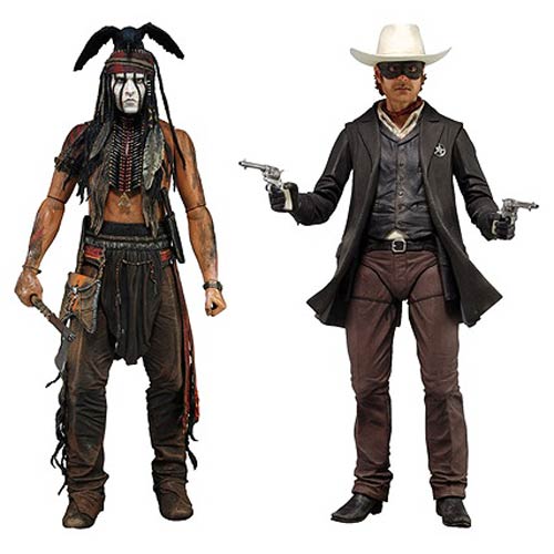 The Lone Ranger – foto gadget e action figures