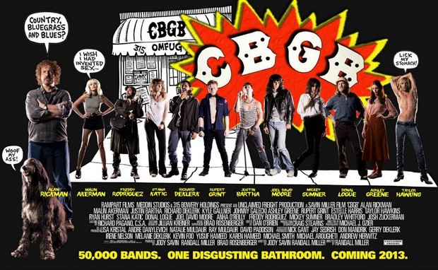 CBGB – locandine del dramma musicale con Rupert Grint