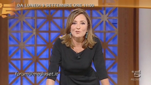 Forum, il promo con Barbara Palombelli: “Ci saranno tantissime novità”