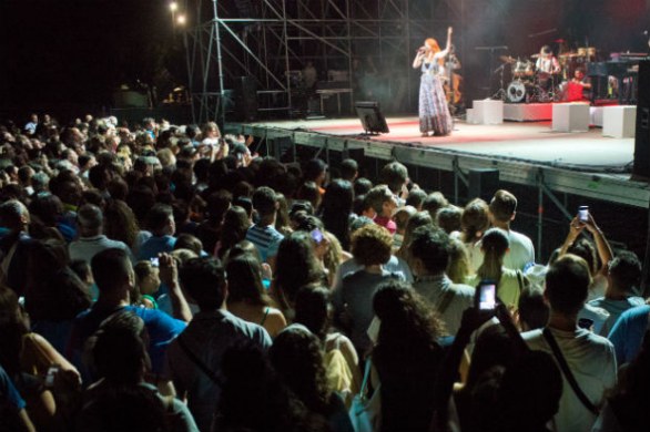 Fiorella Mannoia, Chiara, Elhaida Dani live al Giffoni 2013: report e foto
