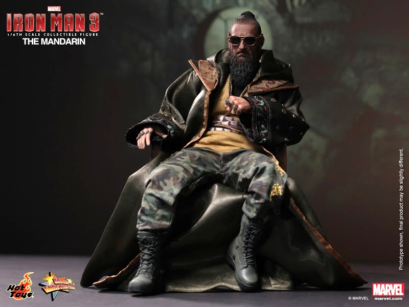 Iron Man 3 – foto action figure di Ben Kingsley nei panni del Mandarino