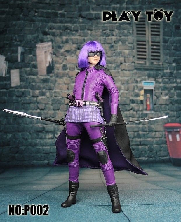 Kick-Ass 2: foto action figure Play Toy di Chloe Moretz / Hit-Girl