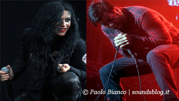 Deftones e Lacuna Coil in concerto prima dei System Of A Down: foto e commenti dal 27 Agosto 2013