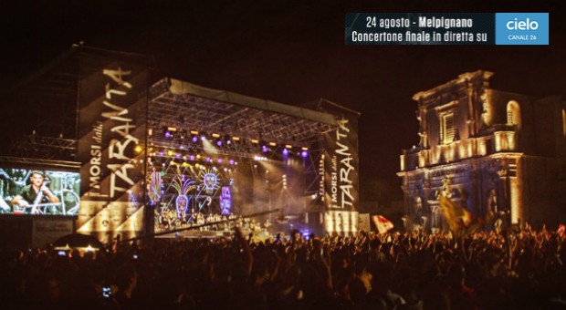La Notte della Taranta 2013, in diretta su Cielo il concertone di Melpignano