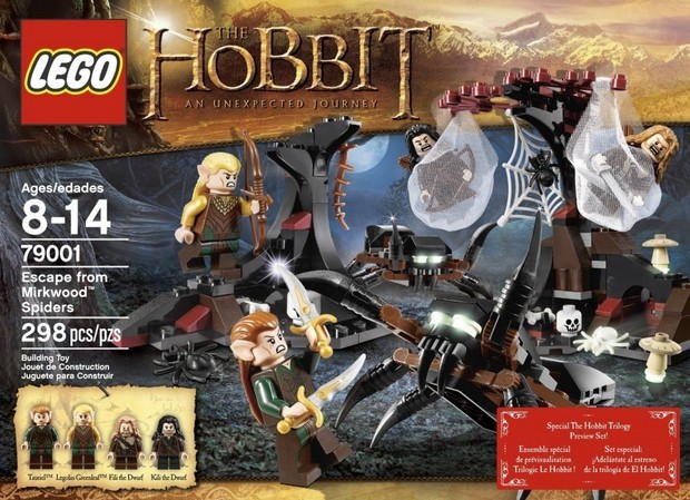 Lo Hobbit – foto dei set Lego per la nuova trilogia di Peter Jackson