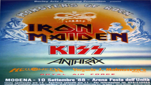 Monsters Of Rock Modena 1988: il documentario della RAI