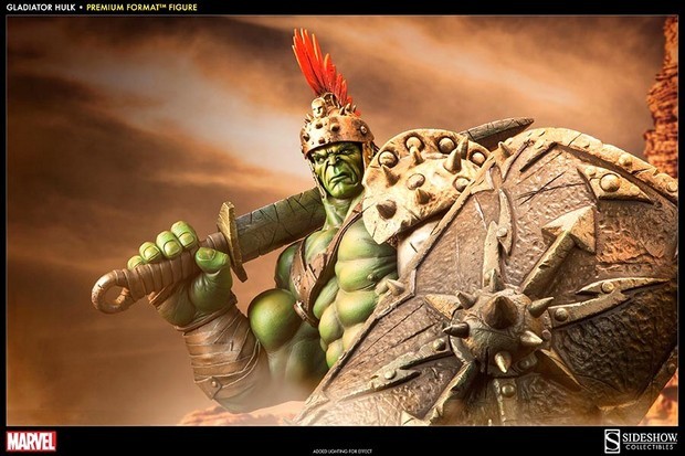 Planet Hulk – la nuova statua Sideshow di Hulk gladiatore