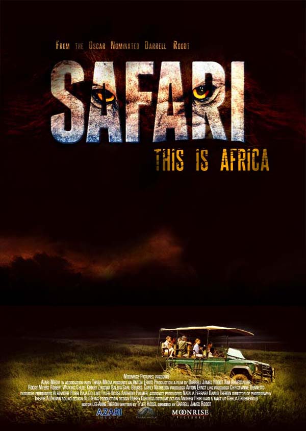 Safari – prima locandina del thriller found footage di Darrell Roodt