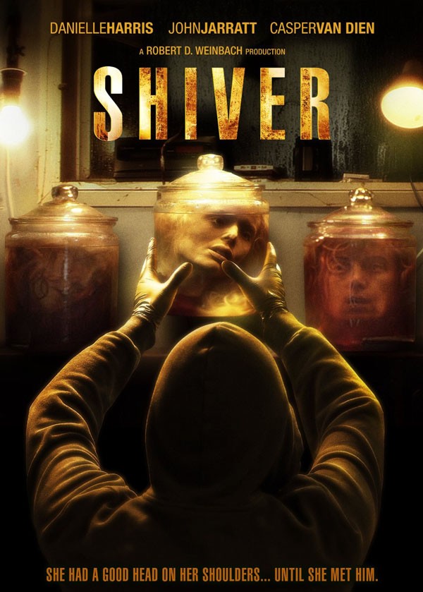 Shiver: locandina del thriller-horror con Danielle Harris e Caspar Van Dien