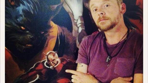 Simon Pegg visita gli studi Marvel e suggerisce il suo ruolo in Ant-Man