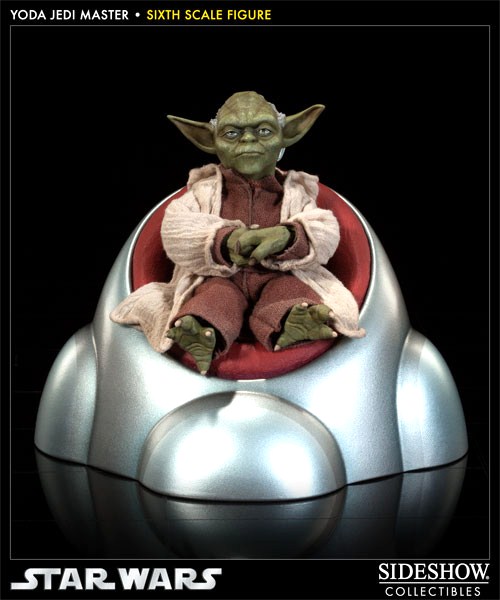 Star Wars – foto action figure Sideshow del maestro Yoda