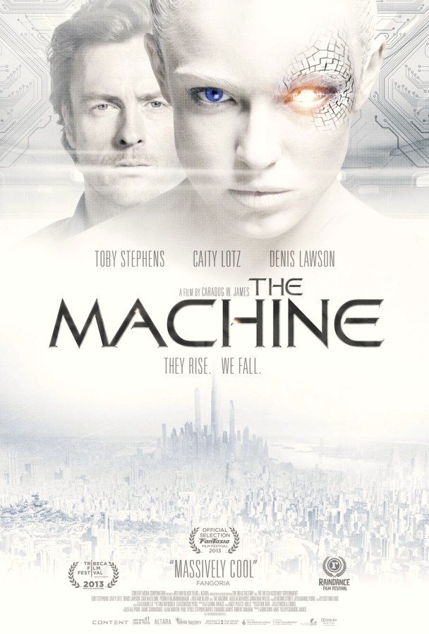The Machine: poster e immagini del thriller sci-fi di Caradog James