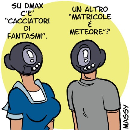 Fantasmi in tv