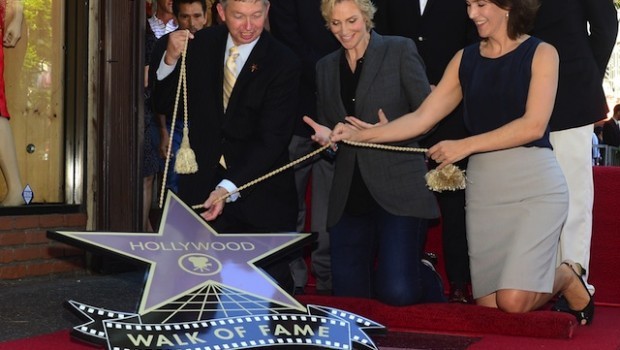 Glee, per Jane Lynch la stella sulla Walk of Fame