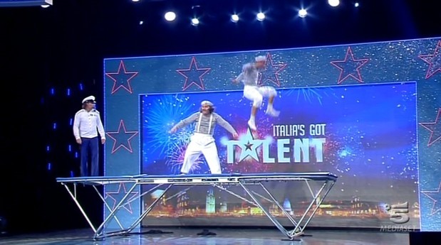 Italia’s Got Talent 2013-14 – Trampo Brothers