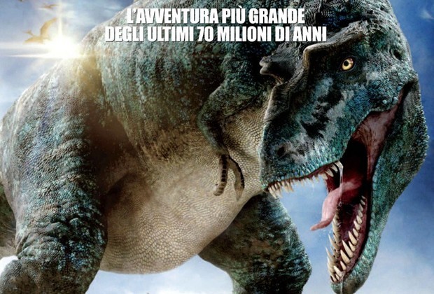 A spasso con i dinosauri – locandina italiana di Walking with Dinosaurs 3D