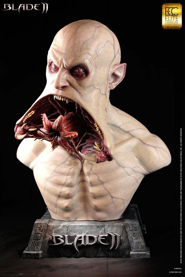 Blade 2 – foto statua maquette e busto a grandezza naturale del vampiro Reaper