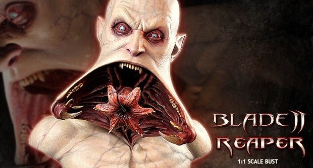 Blade 2 – statua maquette e busto a grandezza naturale del vampiro Reaper
