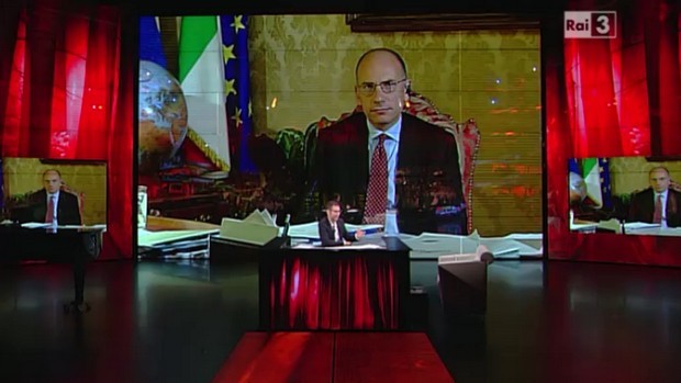 Che tempo che fa, Fabio Fazio, il premier e l’allergia alla “seconda domanda”