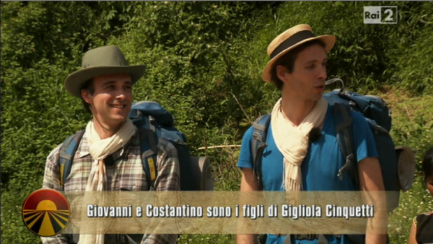 Pechino Express 2, i figli di…Gigliola Cinquetti: Costantino e Giovanni