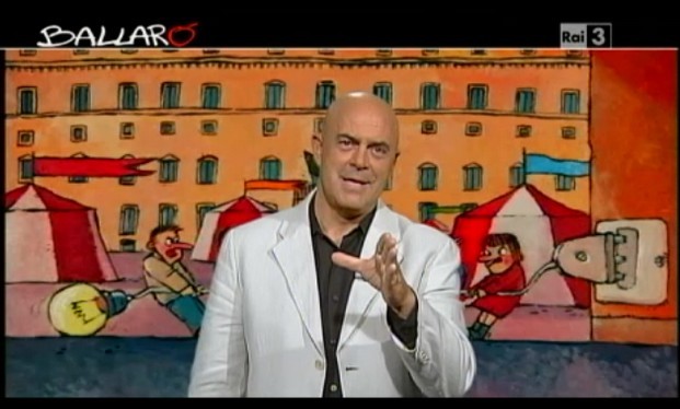 Maurizio Crozza a Ballarò del 10 settembre 2013 (VIDEO)