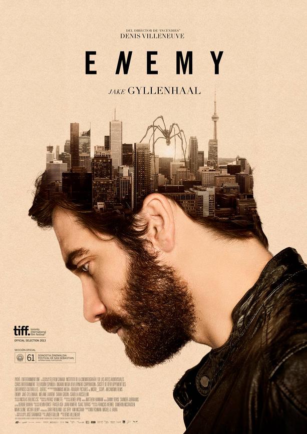 Enemy – prima locandina del thriller con Jake Gyllenhaal