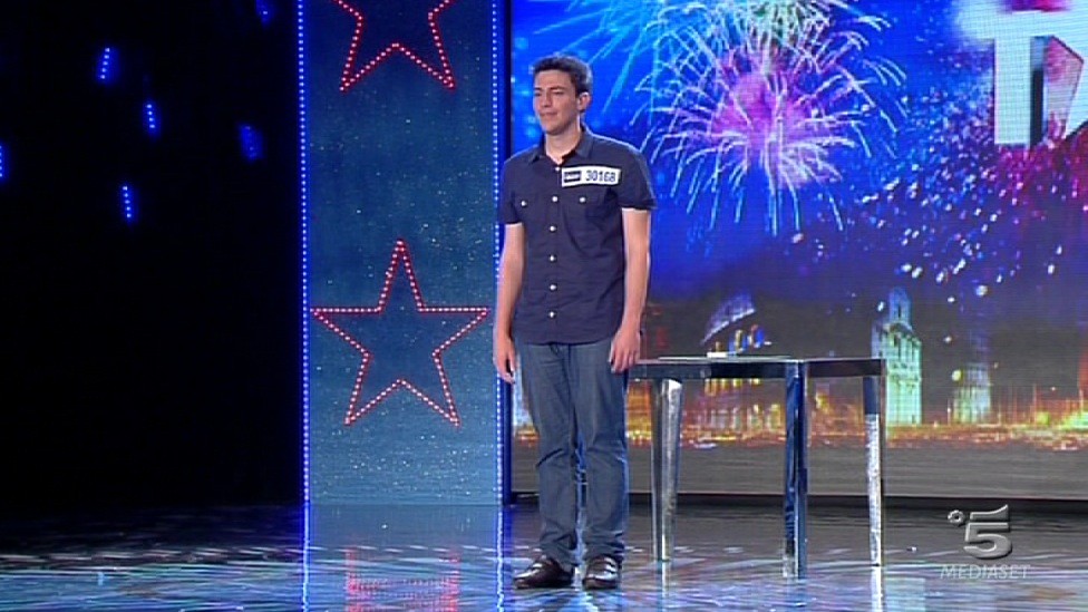 Francesco Capri ad Italia s got talent