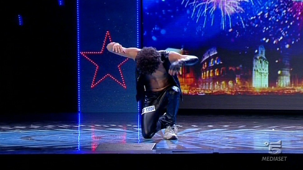 Andrea Cerrato, ballerino di Italia s got talent