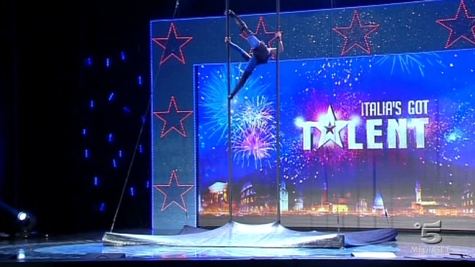 Aurèlie Brua, acrobata di Italia s got talent