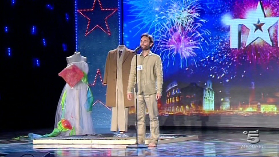 Jonathan Tabacchiera, attore ad Italia s got talent
